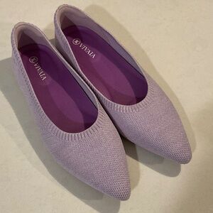 VIVAIA Women's Purple Flats